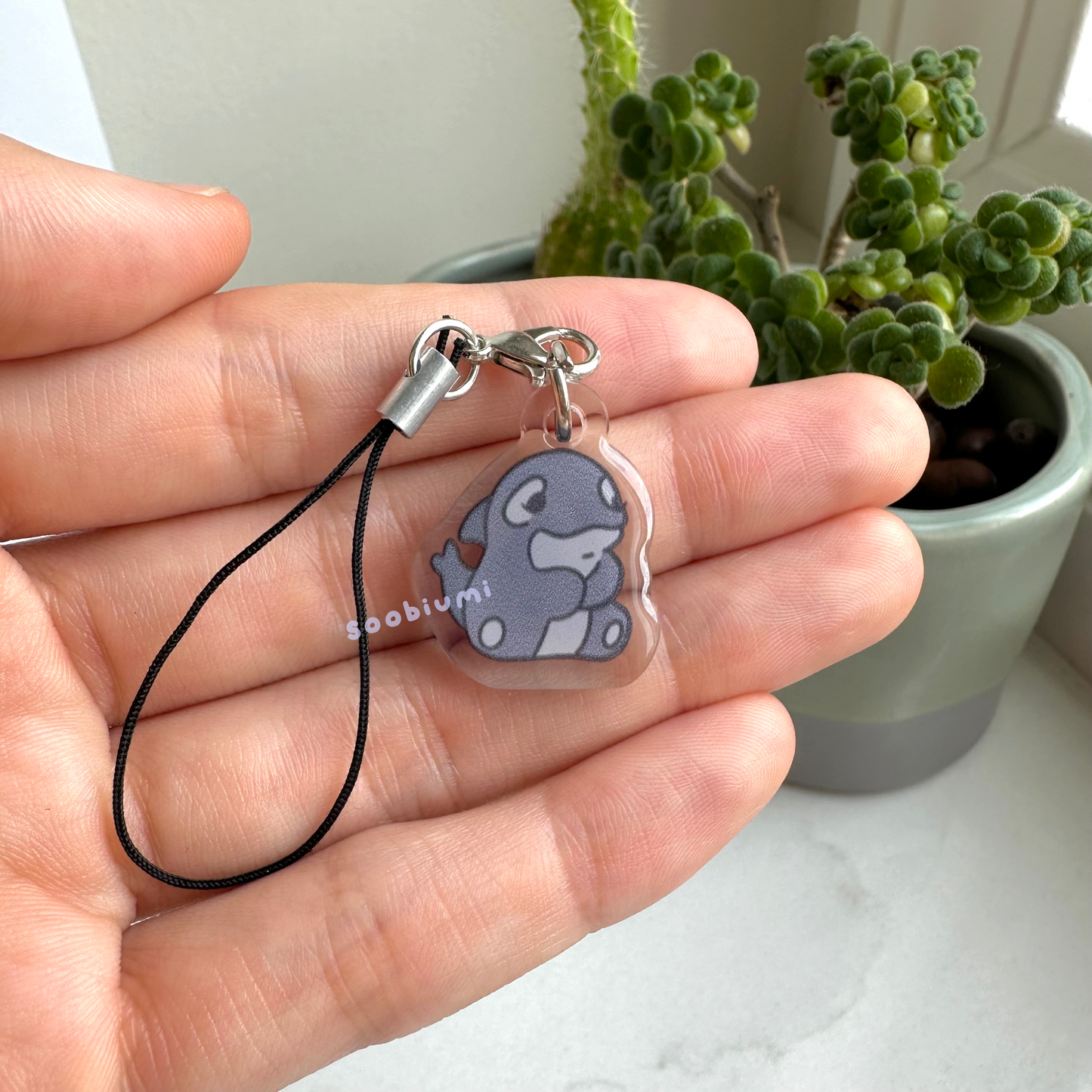 Yuna the Orca Phone Charm