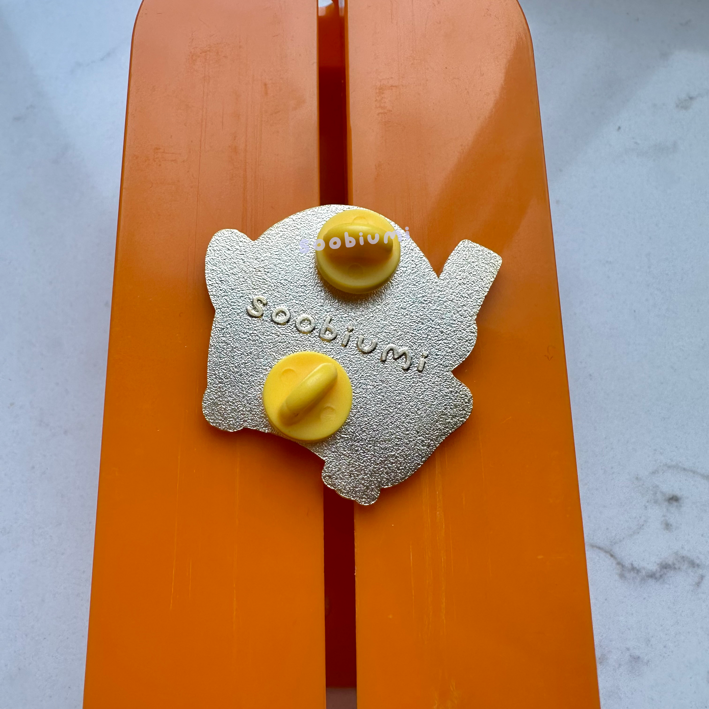Momo the Duck Hard Enamel Pin