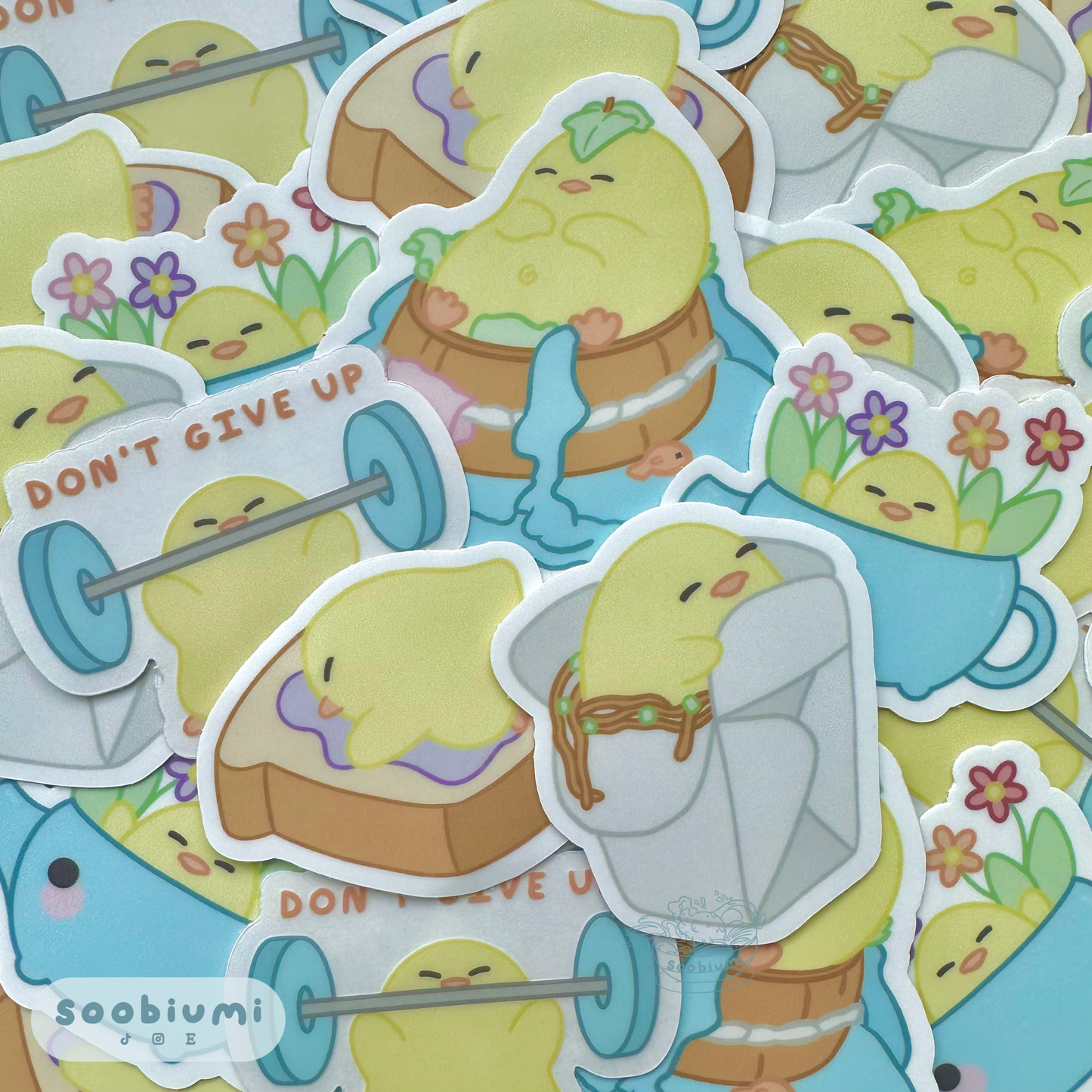 Momo the Duck Sticker Collection | Cute Kawaii Sticker