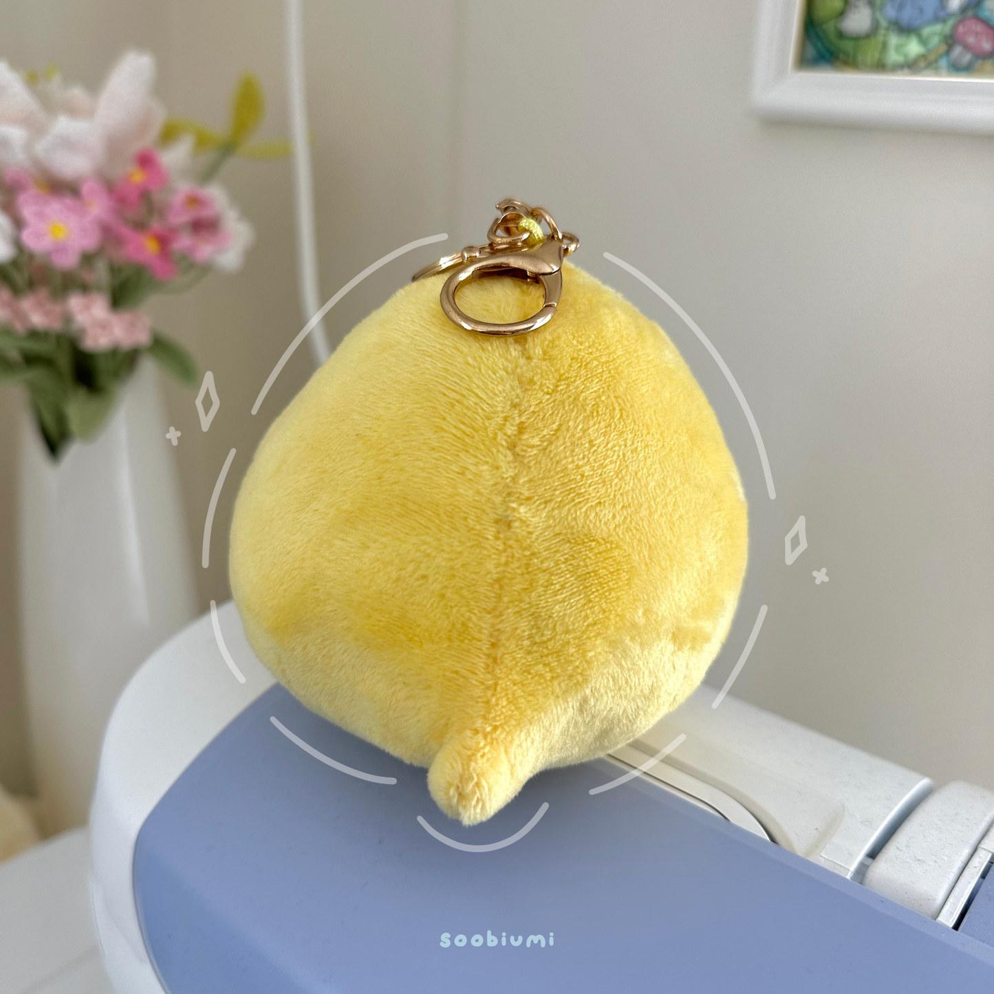 Momo the Duck Keychain Plush